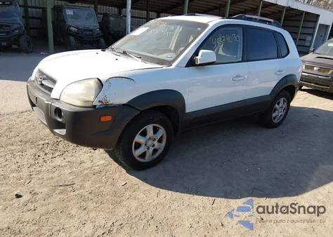 2005 Hyundai Tucson Gls/Lx z USA, uszkodzony, nr VIN KM8JN72D45U061295